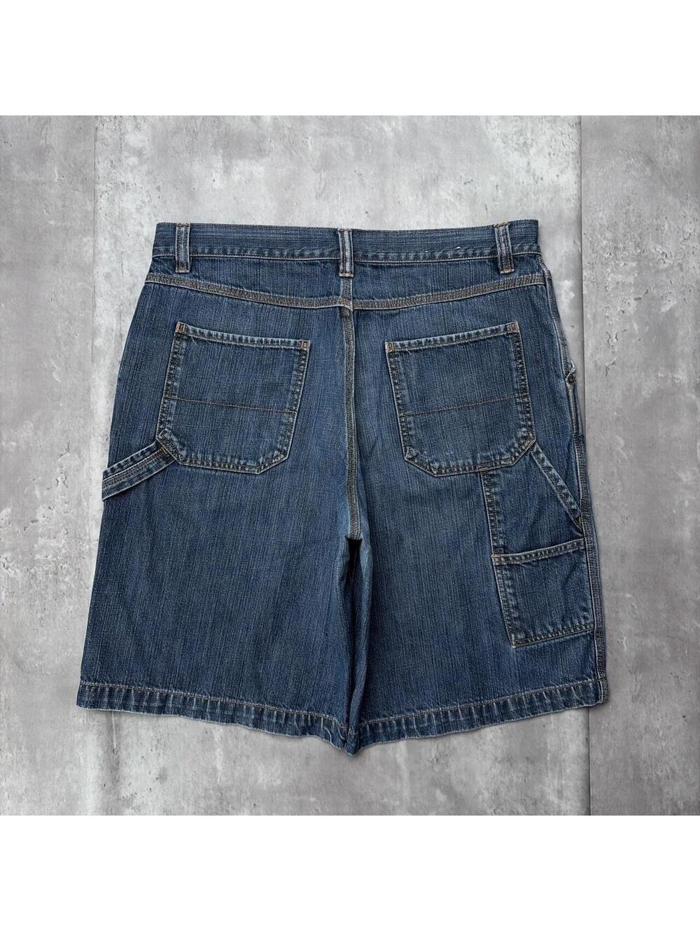 Y2K High Sierra Grunge Baggy Skater Carpenter Denim Jorts